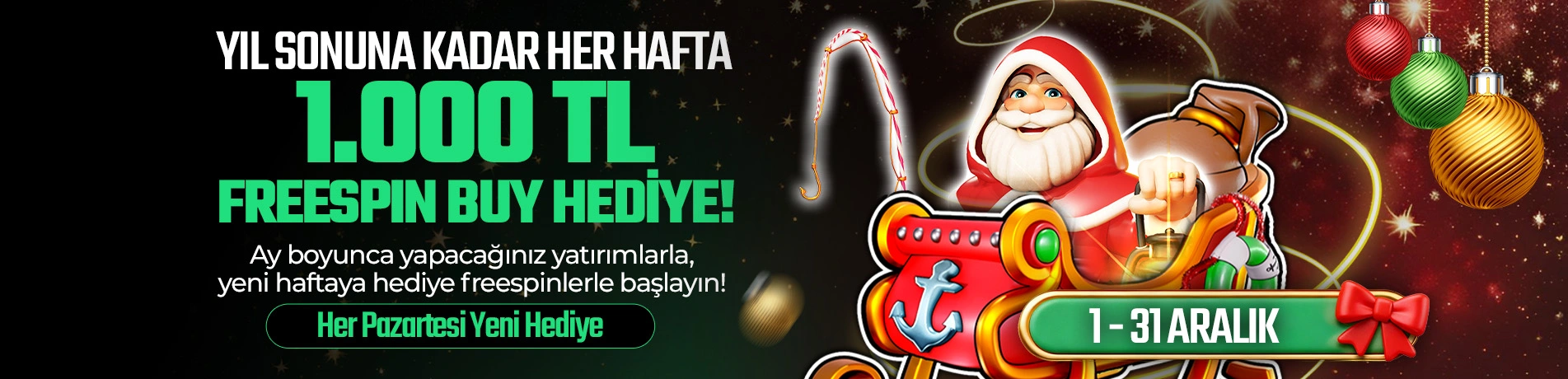 Aralık Freespin Buy